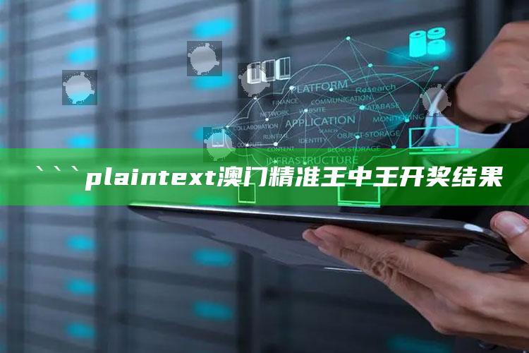 澳门正版资料大全免费六肖20，```plaintext
澳门精准王中王开奖结果