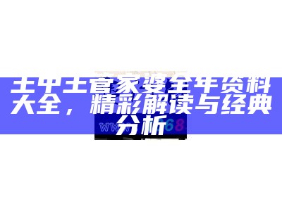 王中王管家婆全年资料大全，精彩解读与经典分析