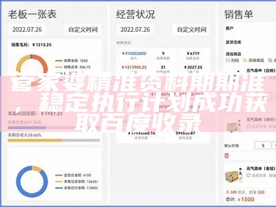 管家婆精准资料期期准，稳定执行计划成功获取百度收录