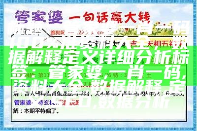 最新版管家婆八肖全面解答解释落实