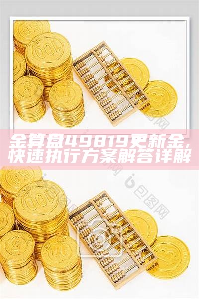 金算盘49819更新金,快速执行方案解答详解